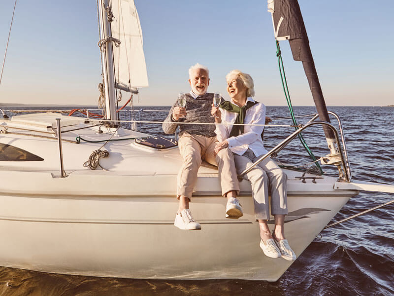 Couple On Boat